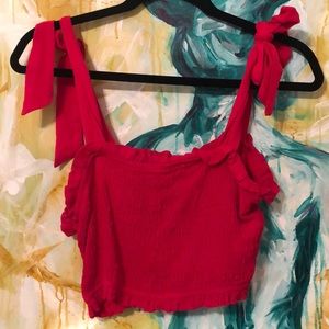 Tobi Medium Red Tank Top